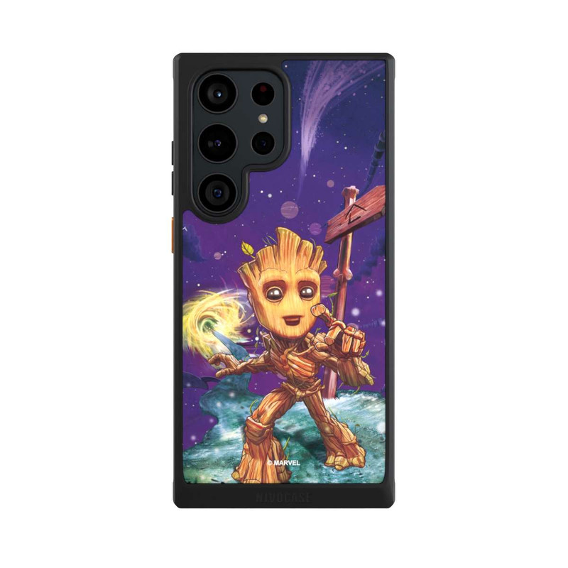 Galaxy S23 Ultra NIVOcore Baby Groot Galaxy Touch