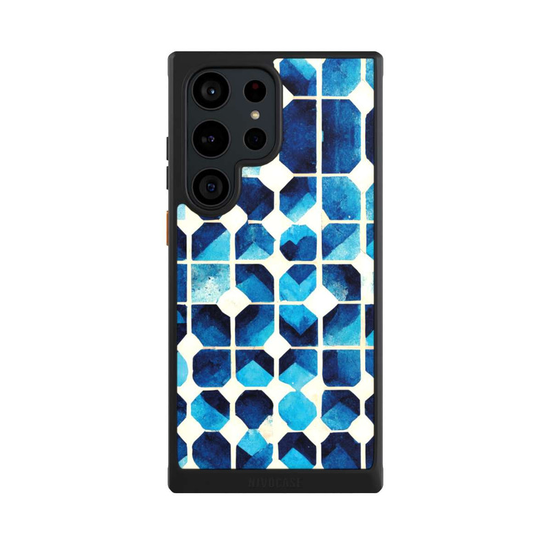 Galaxy S23 Ultra NIVOcore Motif bleu