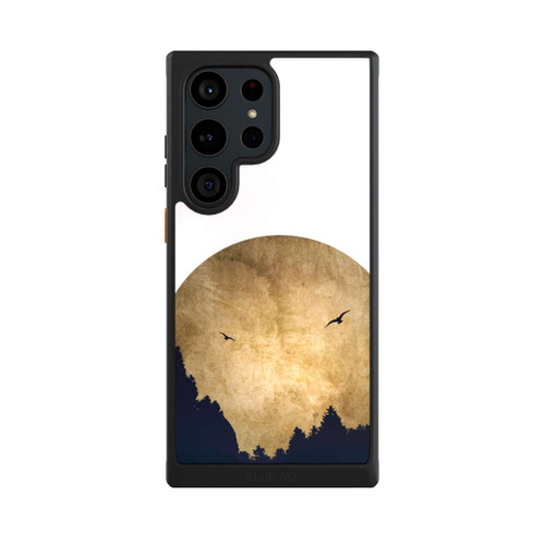 Samsung Galaxy S23 Ultra NIVOcore Zwei Vögel vor Mond