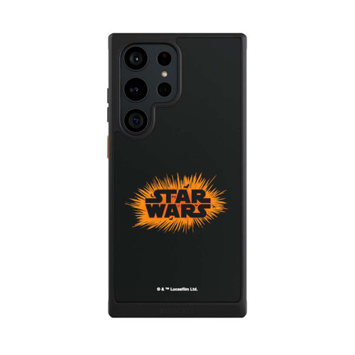 Samsung Galaxy S23 Ultra NIVOcore Star Wars Logo Orange Halloween Explosion