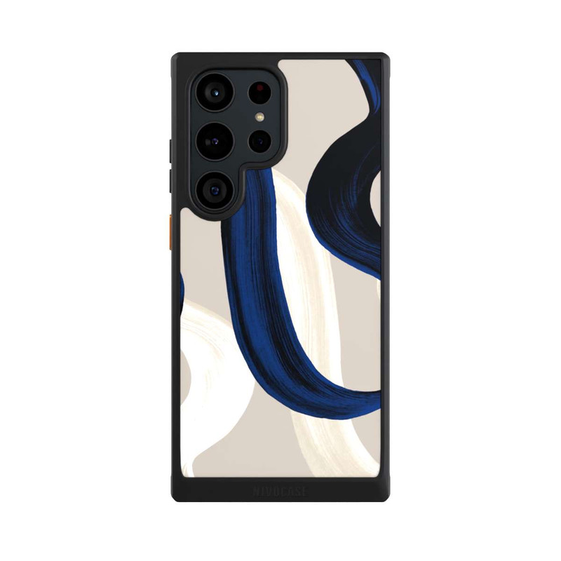 Galaxy S23 Ultra NIVOcore Abstrakte Pinselstriche 80
