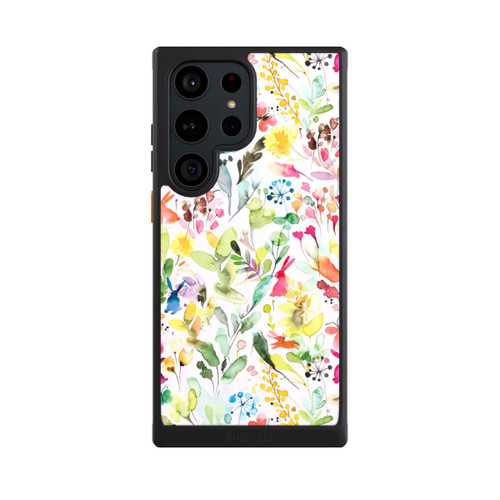Samsung Galaxy S23 Ultra NIVOcore Wild Flowers Meadow Pink