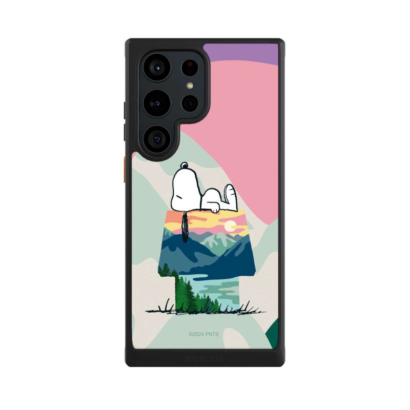Galaxy S23 Ultra NIVOcore Snoopy à l'extérieur
