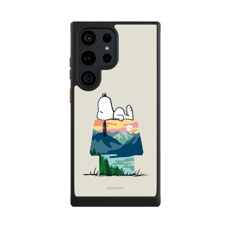 Galaxy S23 Ultra NIVOcore Snoopy Camping Hütte
