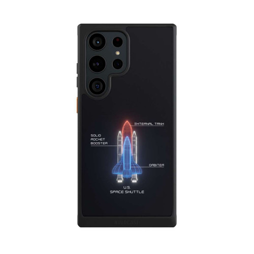 Samsung Galaxy S23 Ultra NIVOcore Space Shuttle Wireframe