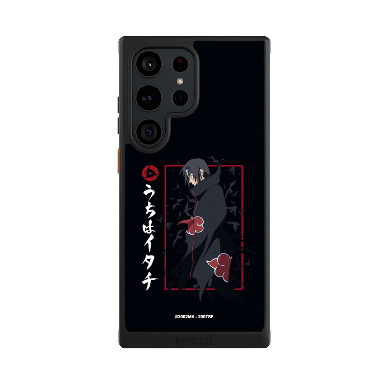 Galaxy S23 Ultra NIVOcore Itachi corbeaux noirs
