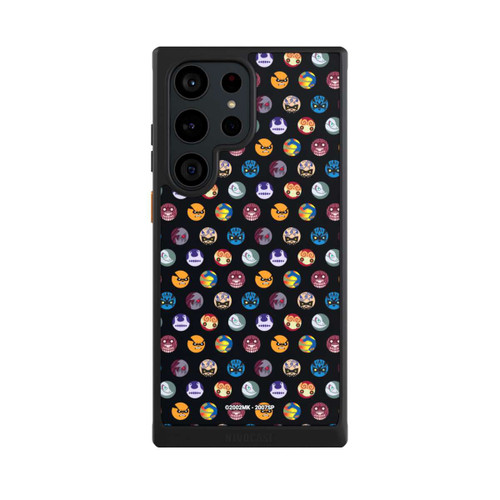 Samsung Galaxy S23 Ultra NIVOcore Bijuu Muster Schwarz