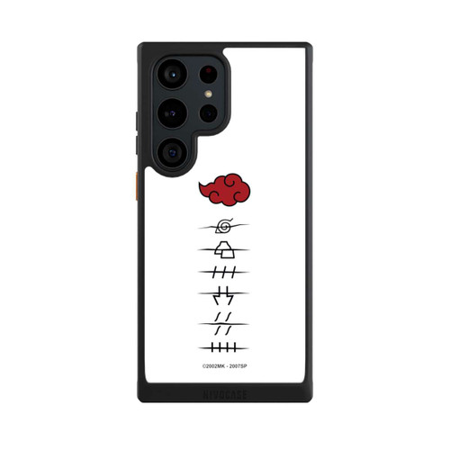 Samsung Galaxy S23 Ultra NIVOcore Symboles blancs des membres d'Akatsuki