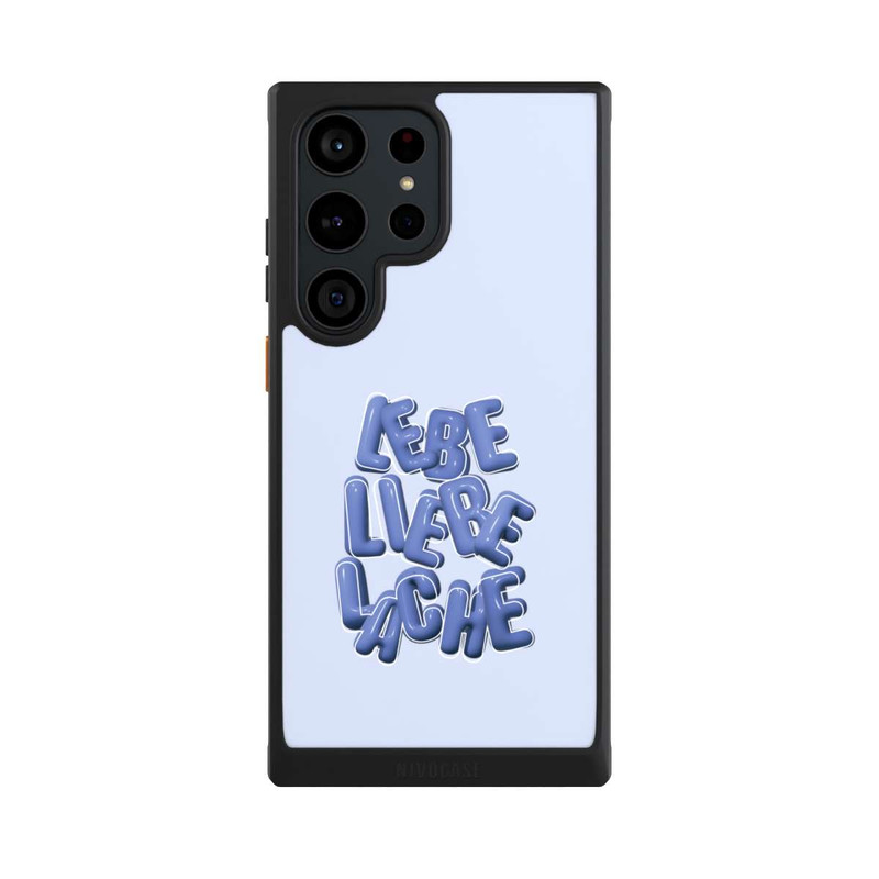Galaxy S23 Ultra NIVOcore Lebe Liebe Lache Blue