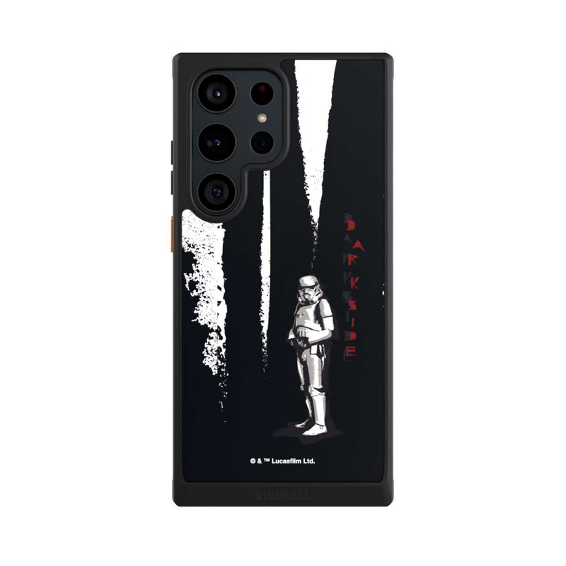 Galaxy S23 Ultra NIVOcore Stormtrooper Dunkle Seite