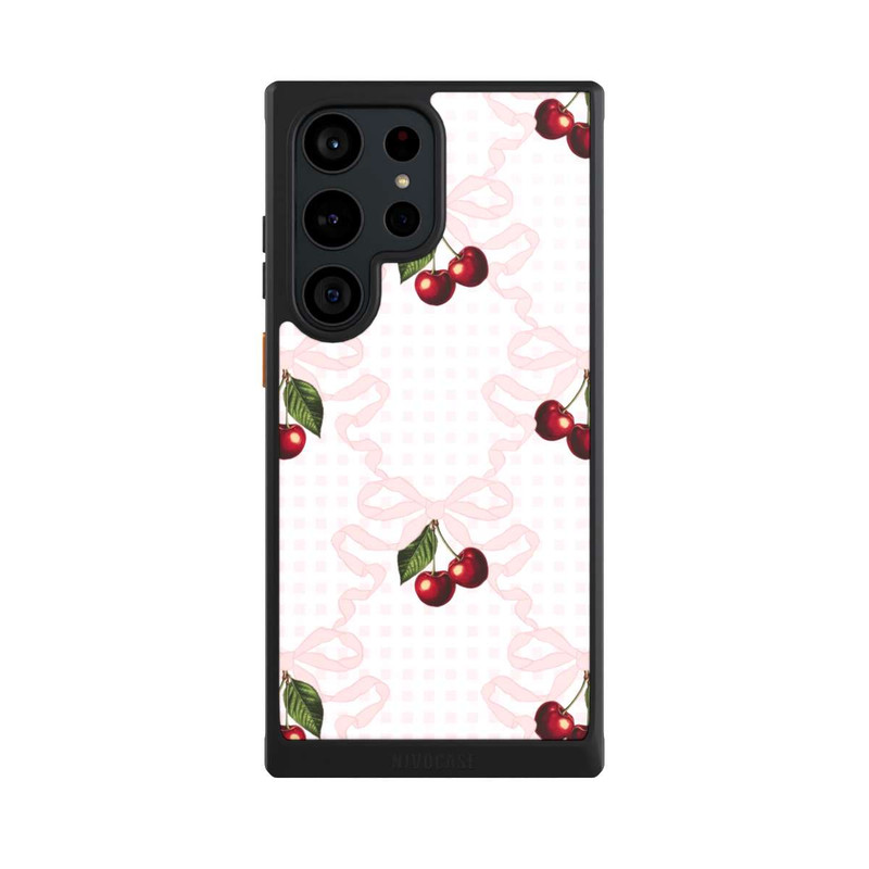 Galaxy S23 Ultra NIVOcore Motif cerise rose