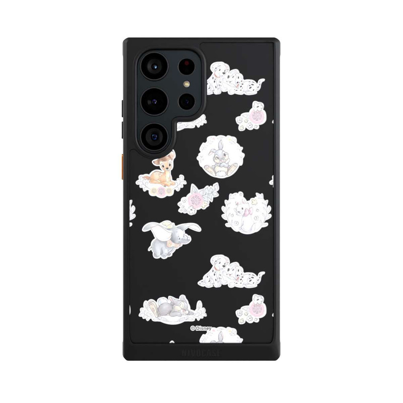 Galaxy S23 Ultra NIVOcore Sentimental Heritage Pattern Transparent