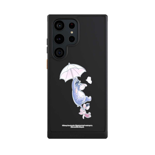 Samsung Galaxy S23 Ultra NIVOcore Winnie Pooh Eeyeore Find Happiness Transparent