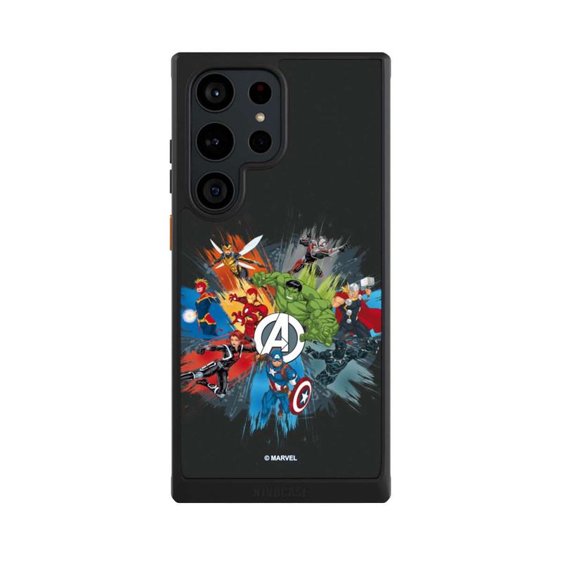 Galaxy S23 Ultra NIVOcore Marvel's Avengers Black