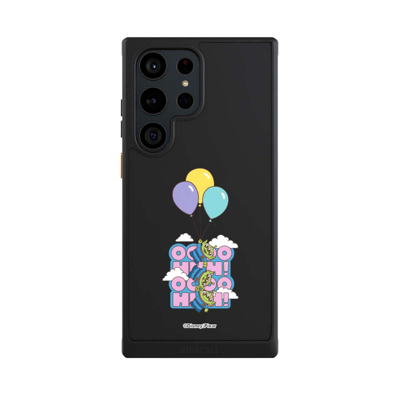 Galaxy S23 Ultra NIVOcore Toy Story Aliens Balloons OOOOHHH Transparent