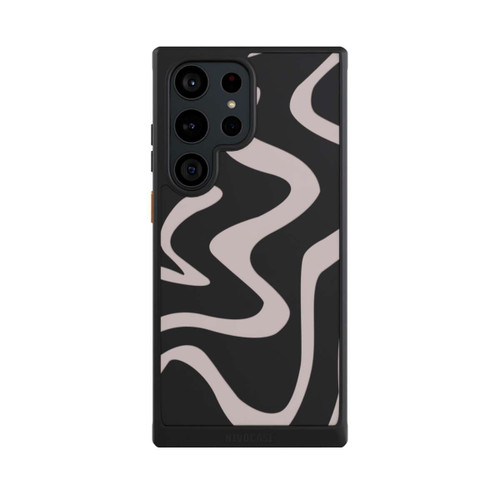 Samsung Galaxy S23 Ultra NIVOcore Linien Wellig Transparent