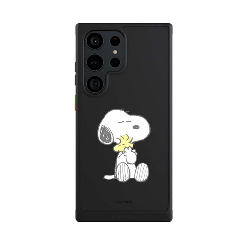 Samsung Galaxy S23 Ultra NIVOcore Transparent Snoopy And Woodstock Cuddling 
