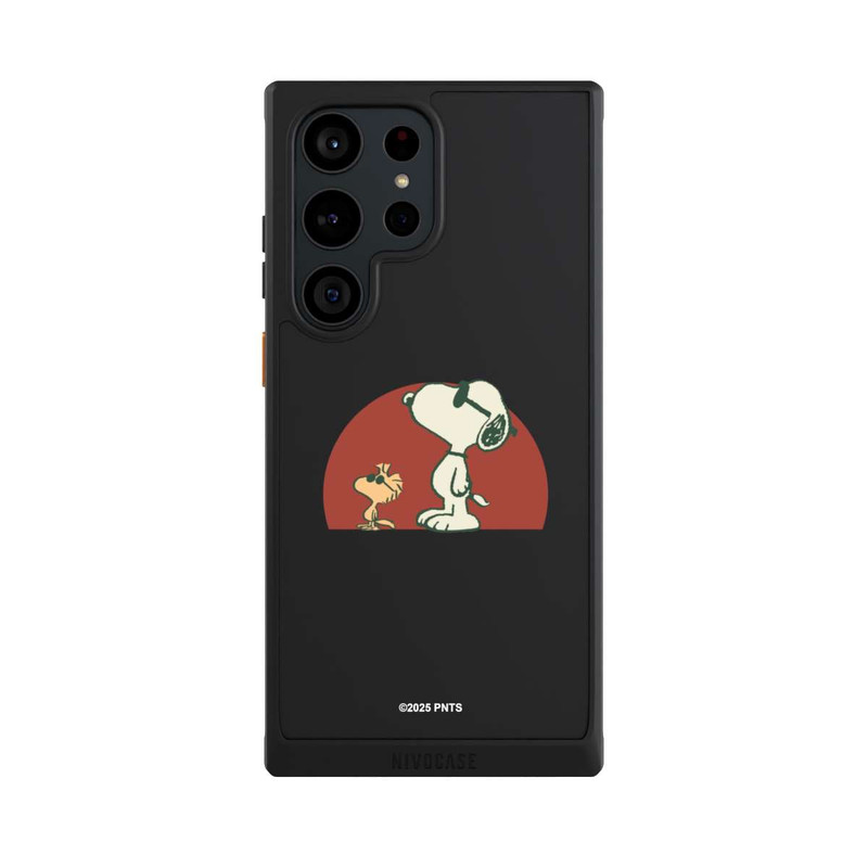 Galaxy S23 Ultra NIVOcore Snoopy Woodstock Far Out transparent