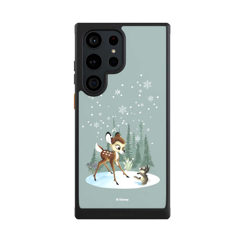 Galaxy S23 Ultra NIVOcore Bambi et Panpan Monde Hivernal