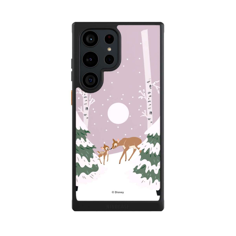Galaxy S23 Ultra NIVOcore Bambi und Mutter Winterliebe
