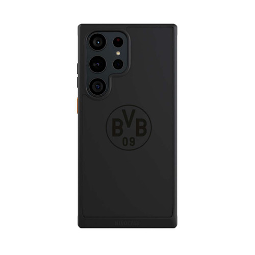 Samsung Galaxy S23 Ultra NIVOcore BVB Logo Schwarz Transparent