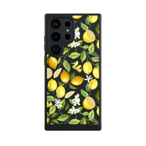 Samsung Galaxy S23 Ultra NIVOcore Lemon Summer Wallpaper Transparent