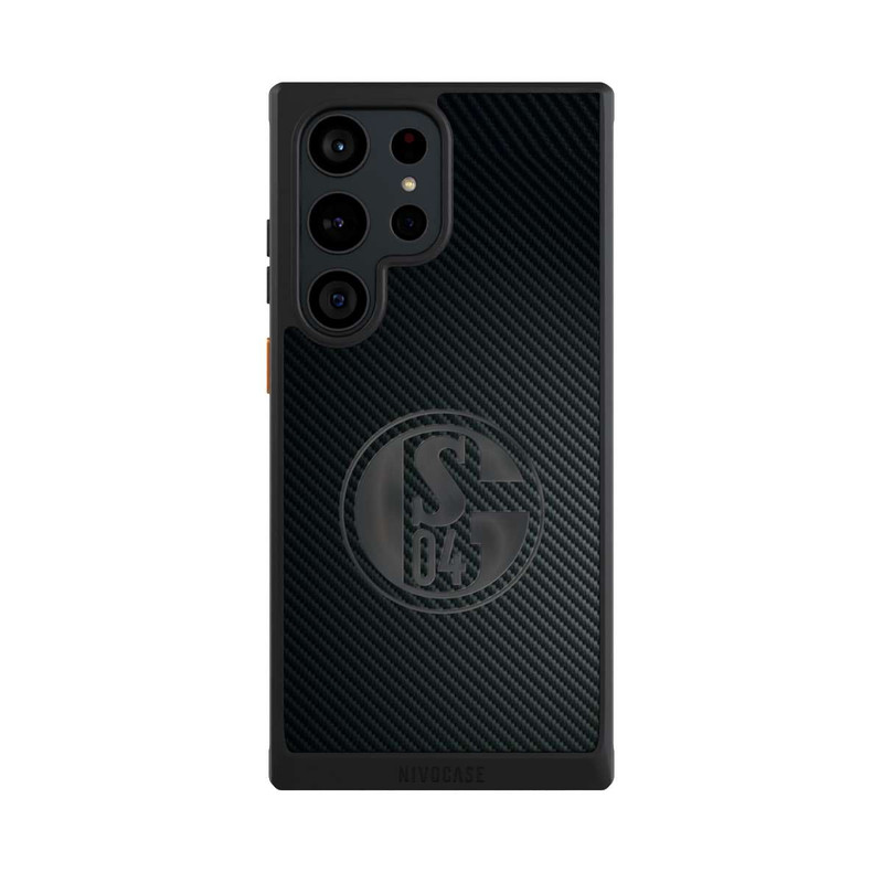 Galaxy S23 Ultra NIVOcore Schalke 04 Carbon Look