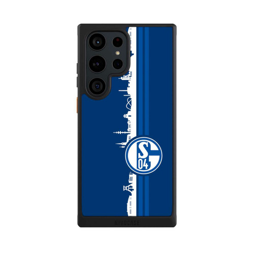 Samsung Galaxy S23 Ultra NIVOcore Schalke 04 Skyline Blau
