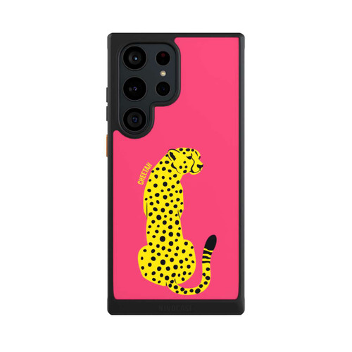 Samsung Galaxy S23 Ultra NIVOcore Colourful Yellow Cat