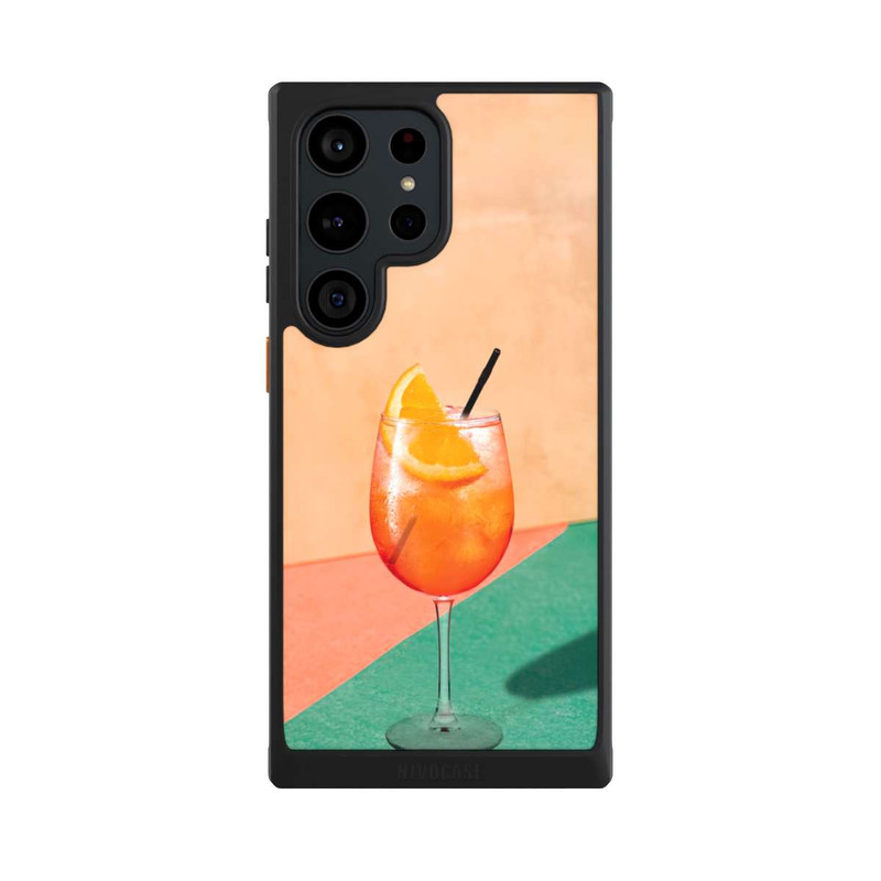 Galaxy S23 Ultra NIVOcore Cocktail Orange Green