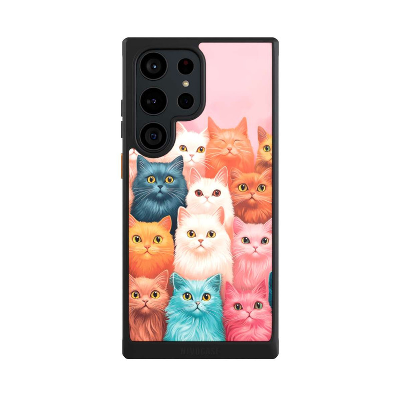 Galaxy S23 Ultra NIVOcore Cats Looking