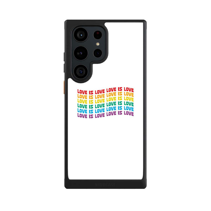 Galaxy S23 Ultra NIVOcore Love is Love Flag