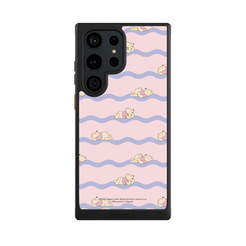 Samsung Galaxy S23 Ultra NIVOcore Winnie the Pooh Pink Waves