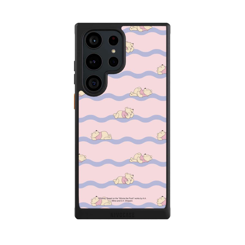 Galaxy S23 Ultra NIVOcore Winnie the Pooh Pink Waves