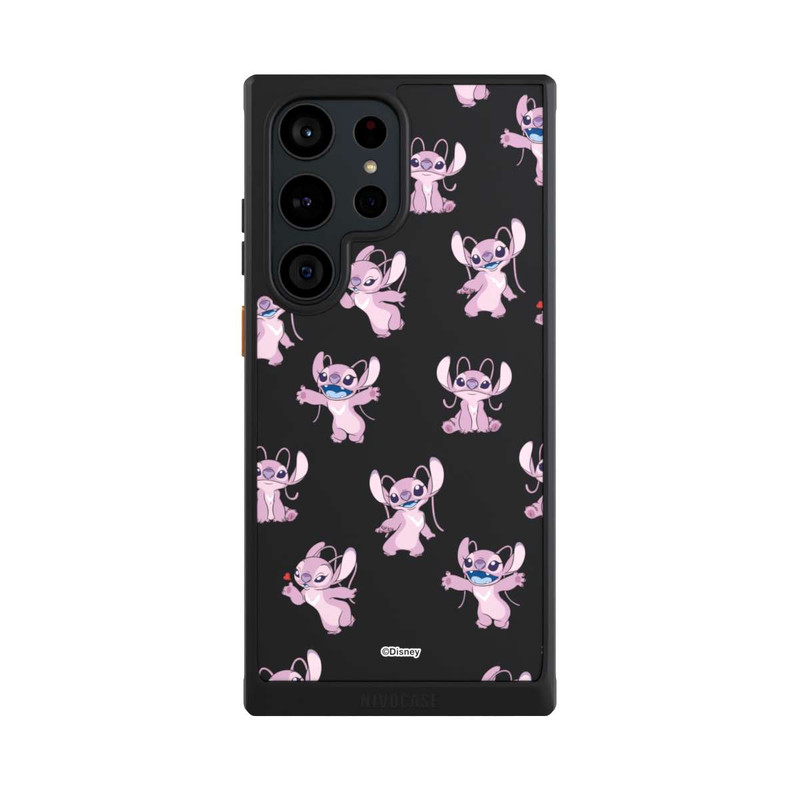 Galaxy S23 Ultra NIVOcore Angel Faces Pattern Transparent