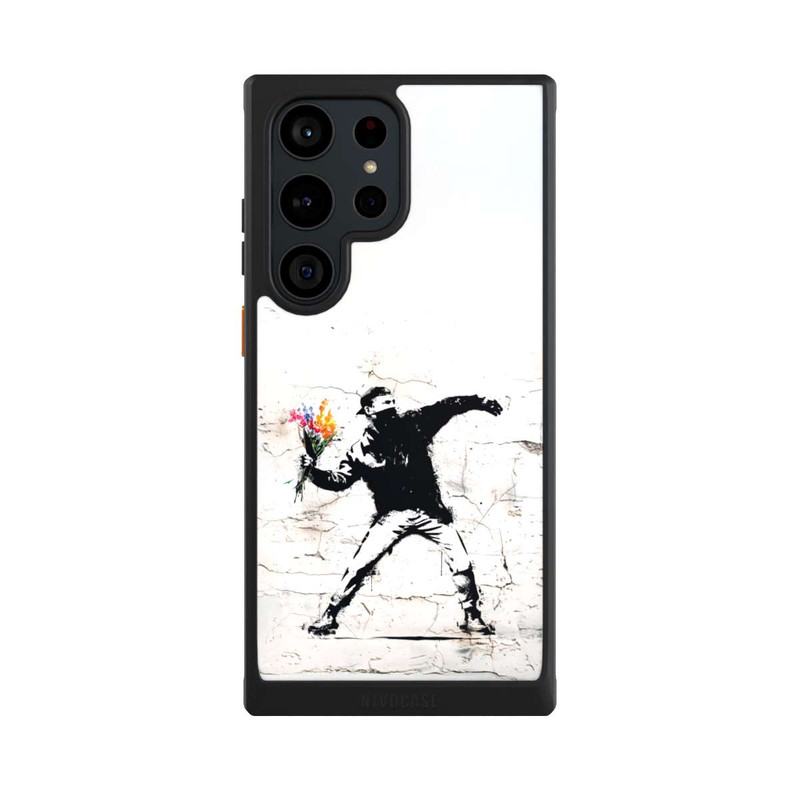 Galaxy S23 Ultra NIVOcore Flowers Up Artwork
