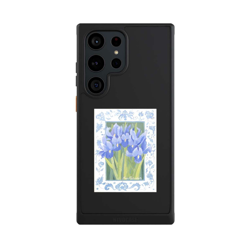 Galaxy S23 Ultra NIVOcore Blue Iris, by Jennifer Abbott