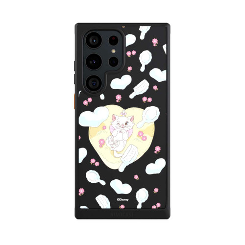 Samsung Galaxy S23 Ultra NIVOcore Aristocats Marie Hearts Yellow Transparent