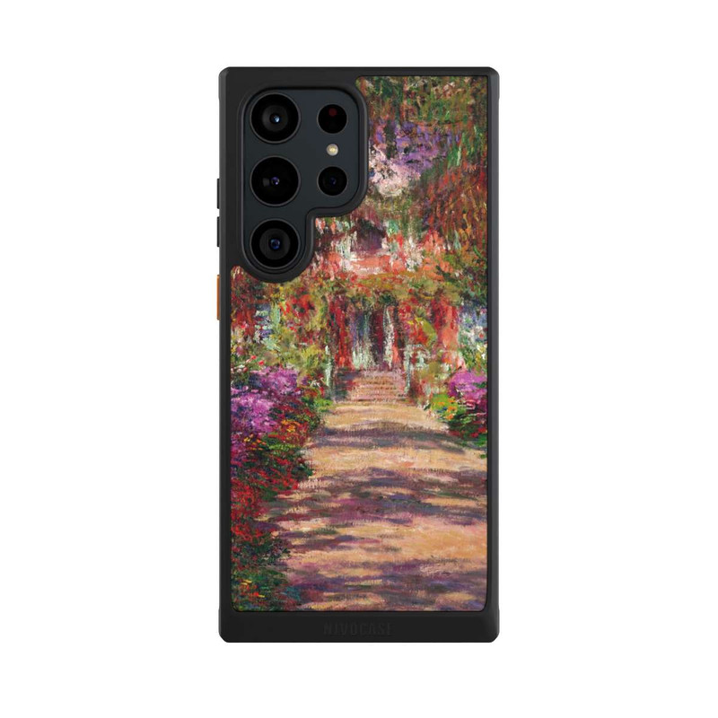 Galaxy S23 Ultra NIVOcore Eine Allee in Monets Garten in Giverny by Claude Monet