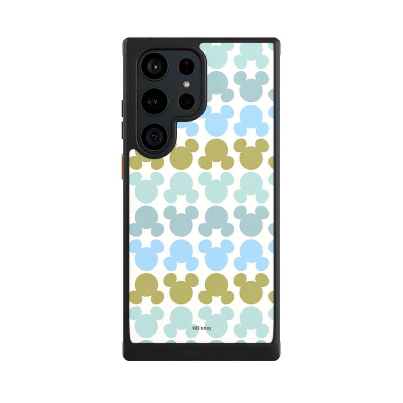 Galaxy S23 Ultra NIVOcore Disney Mickey Icon Pattern Green and Blue