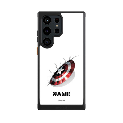Samsung Galaxy S23 Ultra NIVOcore Captain America Shield Personalisierbar