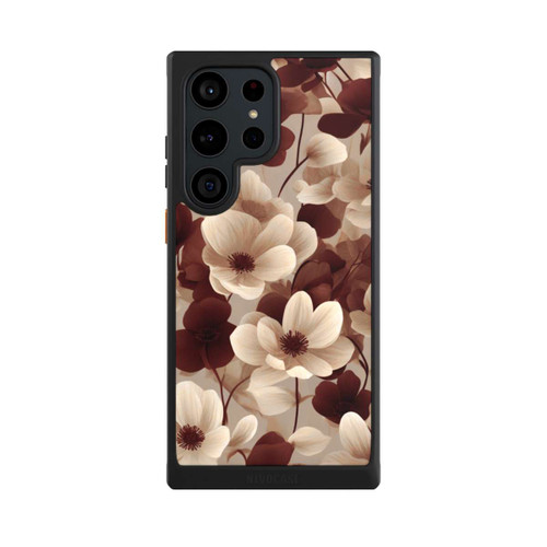 Samsung Galaxy S23 Ultra NIVOcore Naturfarbenes Blumenmuster mit KI