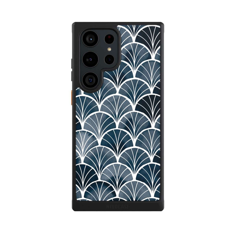 Galaxy S23 Ultra NIVOcore Botanical Breeze Art Deco Grey