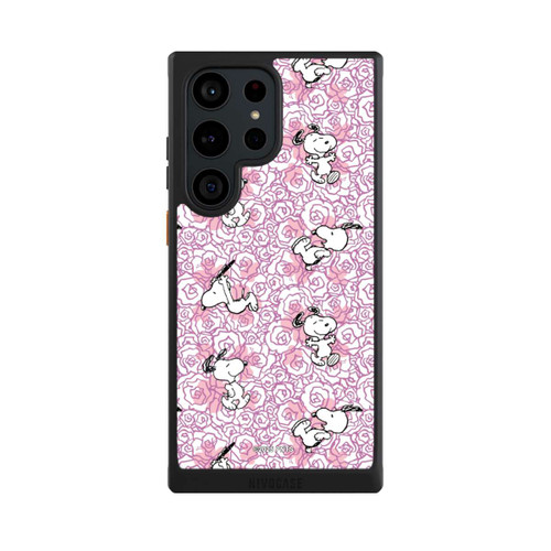 Samsung Galaxy S23 Ultra NIVOcore Peanuts Pink Roses Pattern