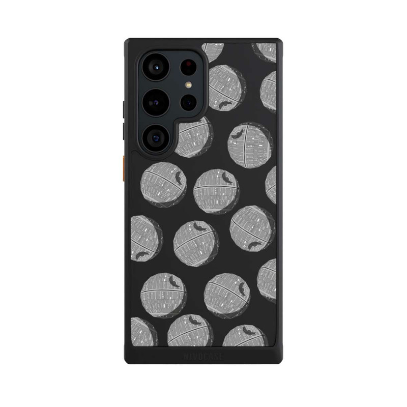 Galaxy S23 Ultra NIVOcore death-star-pattern-transparent