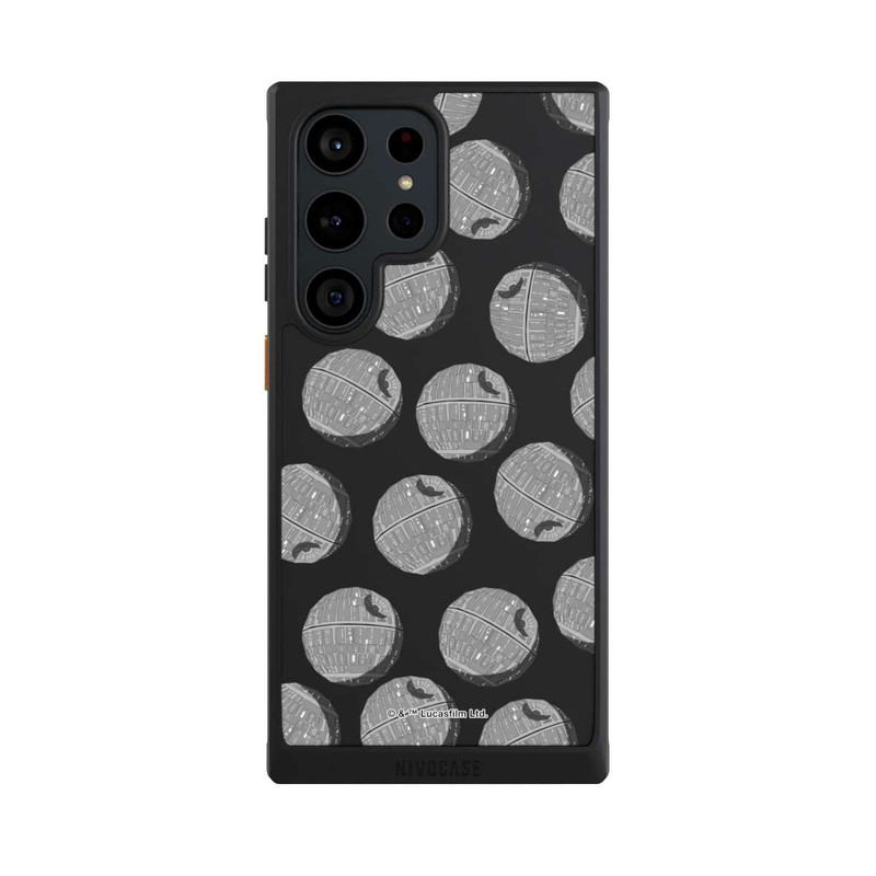 Galaxy S23 Ultra NIVOcore death-star-pattern-transparent