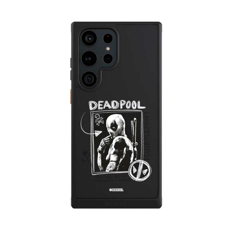 Galaxy S23 Ultra NIVOcore Deadpool Transparent