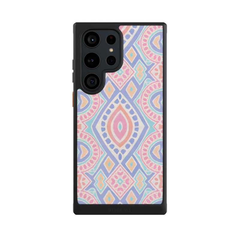 Galaxy S23 Ultra NIVOcore Boho Geometric Mosaic Intricate Tribal Design
