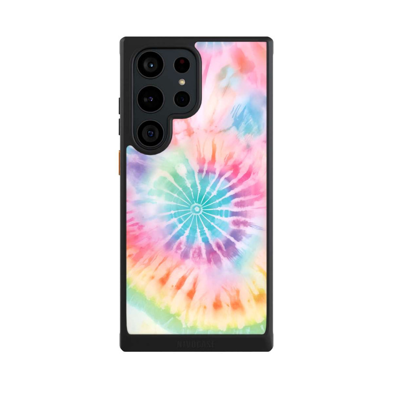 Galaxy S23 Ultra NIVOcore Rainbow Color Tie Dye 
