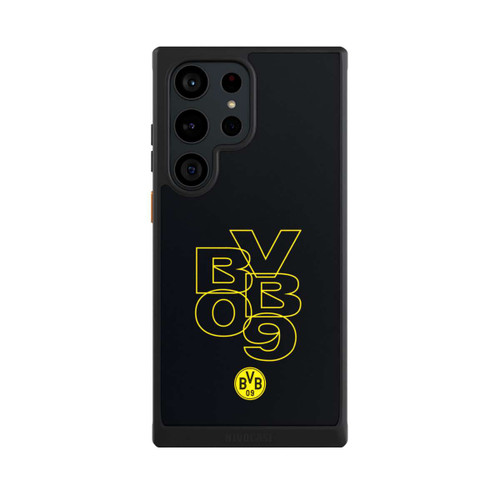 Samsung Galaxy S23 Ultra NIVOcore BVB09 Gelb Schwarz